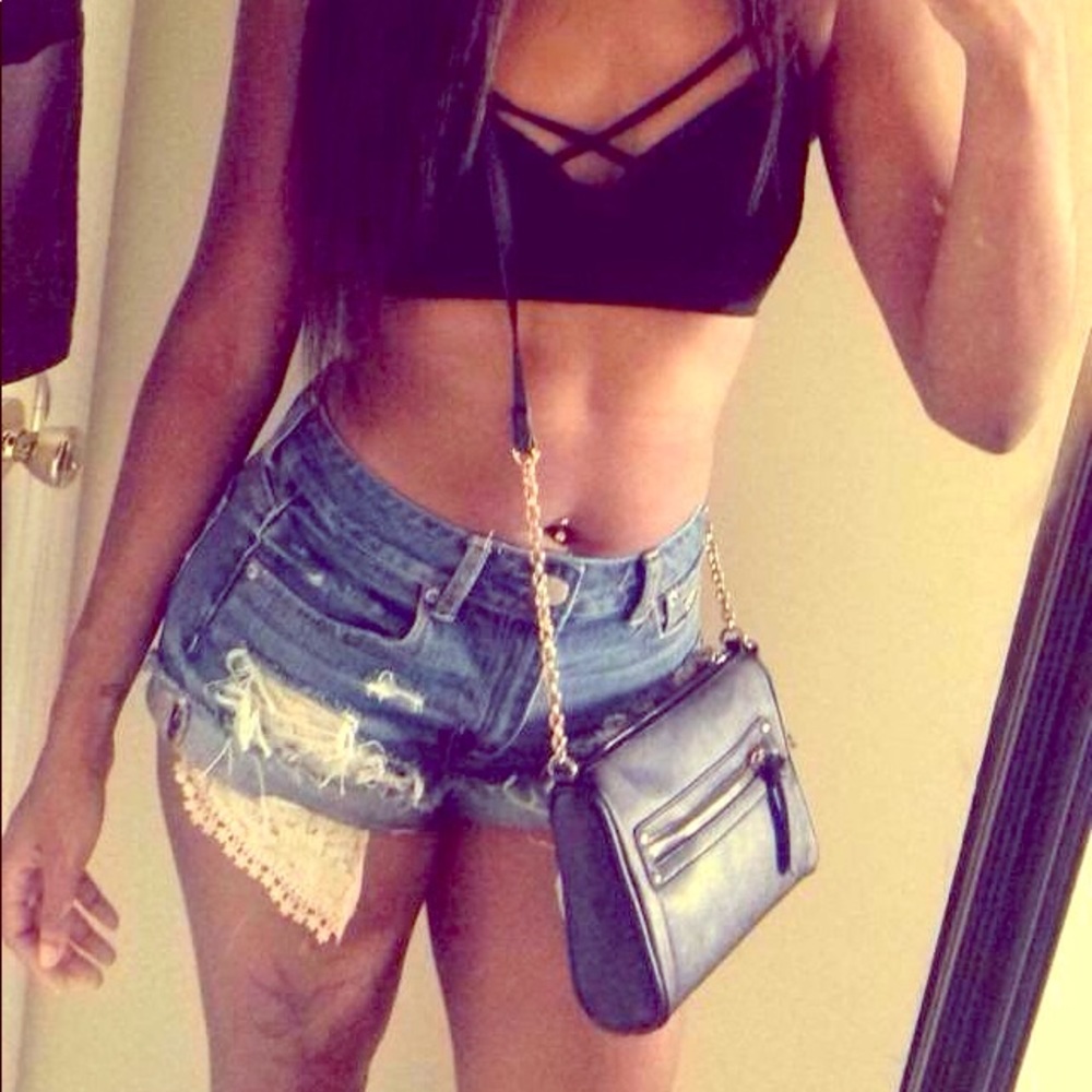 American Eagle High Waisted Shorts